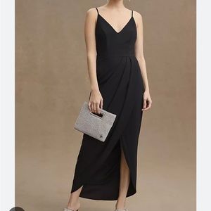 BHLDN Lyra Drape Midi Dress size 0